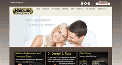 Desktop Screenshot of hairline.com