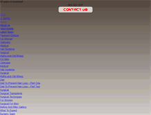 Tablet Screenshot of hairline.com